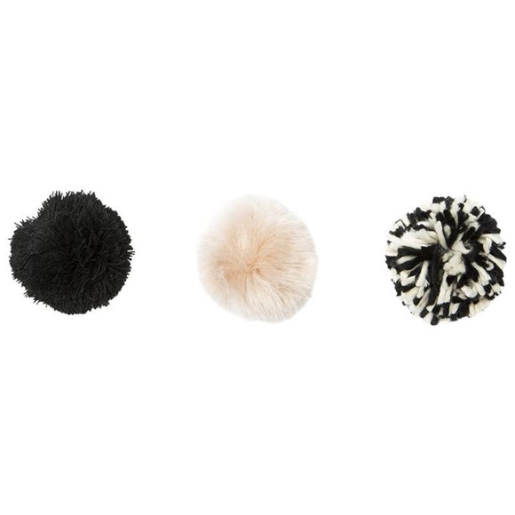 Multi Pom Leopard Beanie - Picture 8 of 8